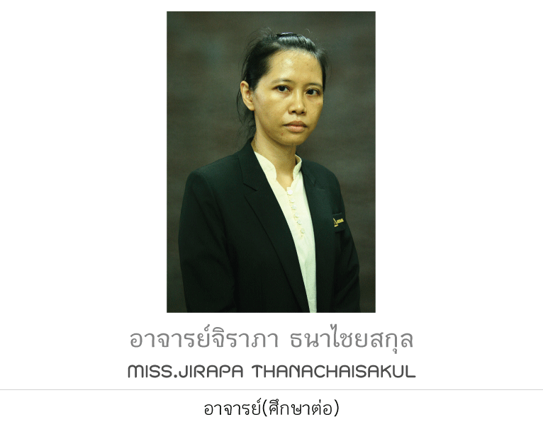 Miss Jirapa Thanachaisakul